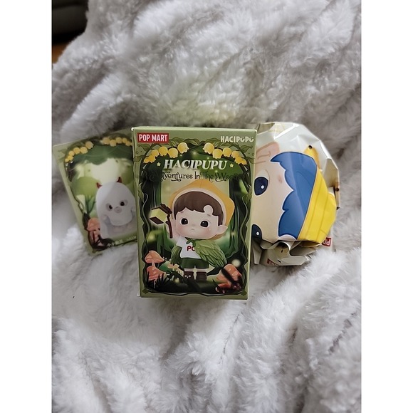 Pop Mart Hacipupu Adventures In The Woods Little Ghost Figure Anime Popmart New - Picture 5 of 7
